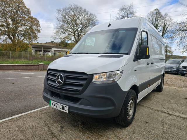 Mercedes-Benz Sprinter 85kW 55kWh Progressive Van Auto [80kW Charger] Panel Van Electric White